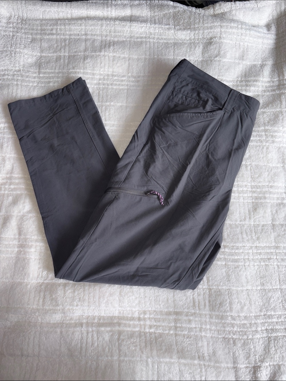 Patagonia Quandary Mens Pants 33x30 Gray Stretch Quick Dry Outdoor Hiking Travel